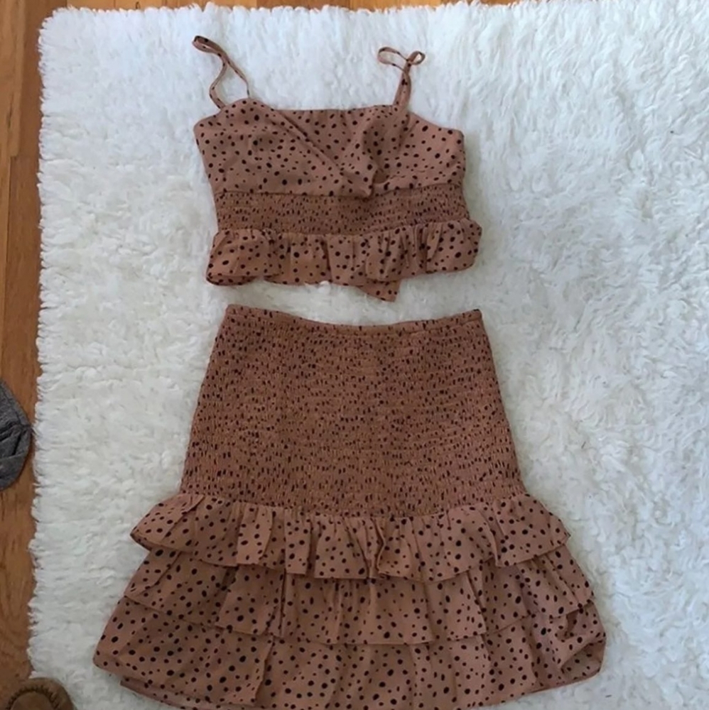 Two piece Boutique Skirt and tank set - Picture 1 of 1